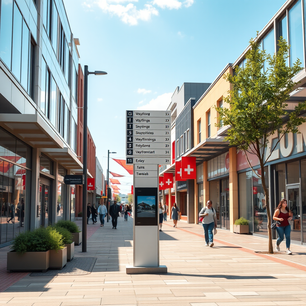 Proposed sign outside shopping centre branded an 'obstruction' and 'trip hazard'